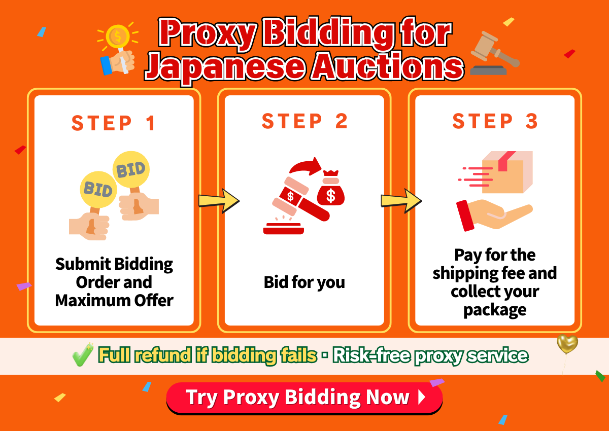 Bid for You in Japan · One-Click Proxy Bidding