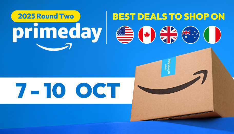 image of 'Best Deals to Shop from Amazon US/UK/AU/IT/CA During Amazon Prime Day 2025'