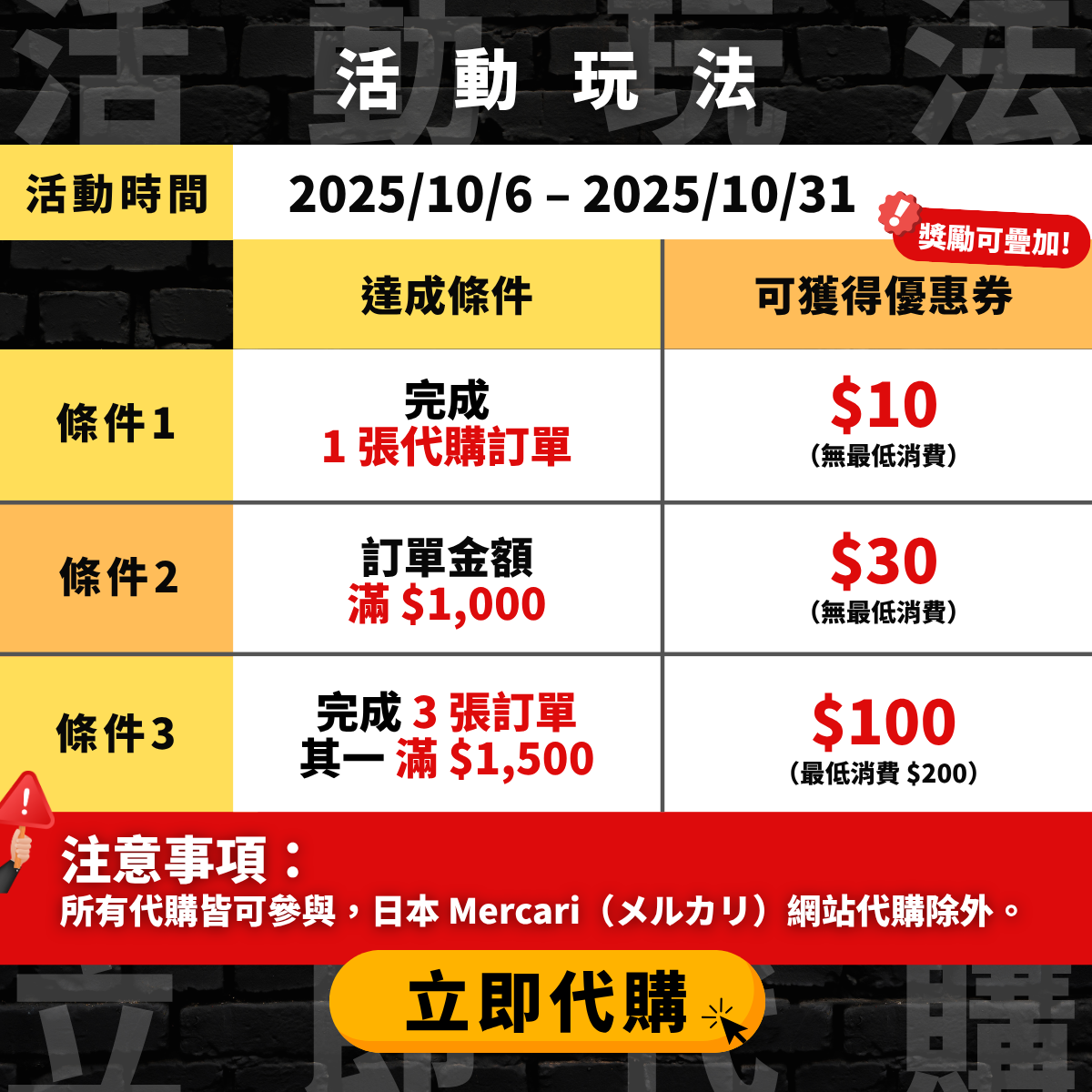 【玩法簡單・買單即賺】