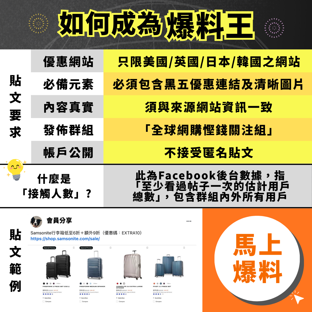 成為爆料王的致勝關鍵