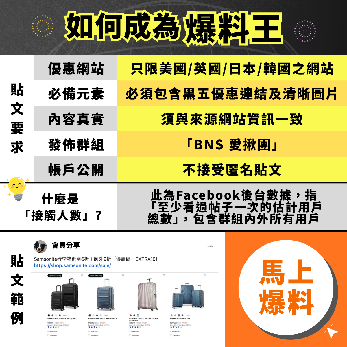 成為爆料王的致勝關鍵